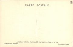 CPA Armee britannique anglaise Militaria Artillerie Tenue de campagne 