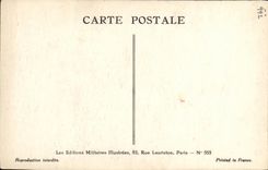 VINTAGE POSTCARD Militaria Armed English Highlander Combat dress