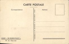 VINTAGE POSTCARD Militaria Ski Alpine hunter