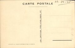 VINTAGE POSTCARD Militaria Pigrate with the armies Cow