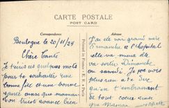 CPA Fantaisie Fleurs Brodee