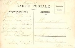 CPA Fantaisie Fleurs Brodee