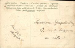 CPA Fantaisie Fleurs Enfants