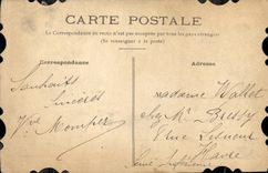 CPA Fantaisie Fleurs Ange Colombe