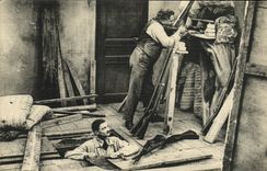 CPA Cinema L'empereur des pauvres Felicien Champsaur Rene Leprince 