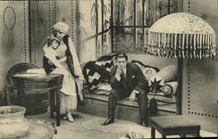 CPA Cinema L'empereur des pauvres Felicien Champsaur Rene Leprince