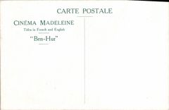 La mujer de la fantasía de la POSTAL de la VENDIMIA puede Mc Avoy en Ben Hur