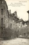 VINTAGE POSTCARD Paris Court of Rouen Street of the Small garden Dependences of the old hotel of the Archbishops