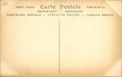 VINTAGE POSTCARD Paris Palate of Beautiful arts of the town of Paris central House