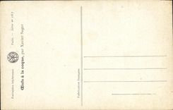 CPA Fantaisie Femme Paques 