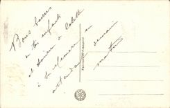 CPA Noel Ange Paix a la terre