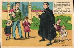 VINTAGE POSTCARD Cure Children
