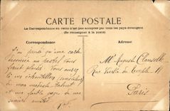 CPA DESSIN A LA MAIN Femme Signe Rose 1909