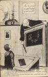 VINTAGE POSTCARD Humor the laughter of Morvan Teacher