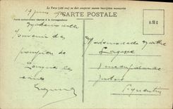 VINTAGE POSTCARD Our good peasants Childbirth Cow