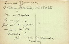 Escenas de los morvandelles de la POSTAL de la VENDIMIA el martillo pasado Morvan