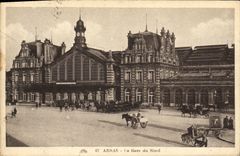 CPA Arras Gare du Nord 