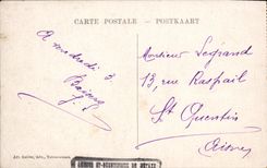 VINTAGE POSTCARD Valencian the tower Gery Saint