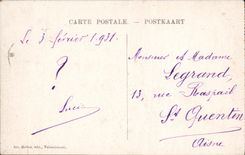 VINTAGE POSTCARD Valencian Monument of Defense and Green place