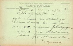 VINTAGE POSTCARD Our good Bonne townsmen has to do everything