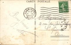 VINTAGE POSTCARD Lille Church Saint Maurice Apse