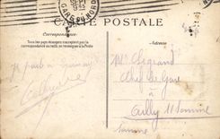 VINTAGE POSTCARD Paris Museum of Interior Cluny of the palate of the thermal baths