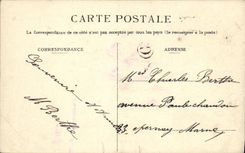 POSTAL de la VENDIMIA con el país de Champán el trabajo del taladro del vino de una TAPA del sótano