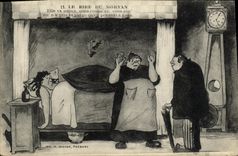 CPA Folklore Le rire du Morvan 