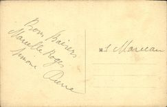 CPA Folklore Legendes de St Saulge Au telephone 