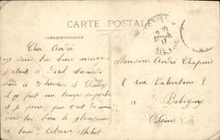 CPA Folklore Aneries morvandelles Le moindre mal Ane Mule 