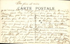 CPA Legende de Saint Saulge Le rouleau Folklore 