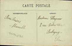 CPA A travers le Morvan L'ane pleureur 