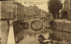 CPA Bruges Pont des Augustins 