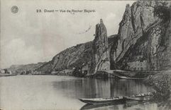 VINTAGE POSTCARD Dining Seen Bayard rock