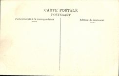 VINTAGE POSTCARD Turned Bara Statue