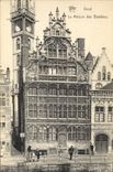 VINTAGE POSTCARD Ghent the House of the Boatmen