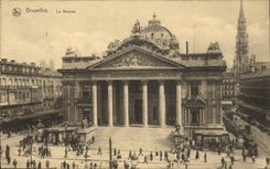 CPA Bruxelles La Bourse