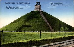 VINTAGE POSTCARD To remember of Waterloo
