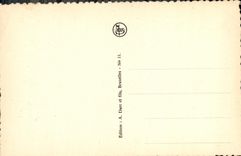 Rey Marche de la casa D de Bruselas de la POSTAL de la VENDIMIA