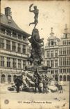 CPA Anvers Fontaine de Brabo