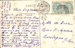 VINTAGE POSTCARD Arlon Staircase St Donat