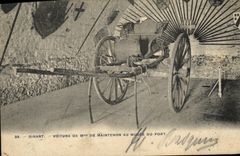 VINTAGE POSTCARD Dining Car on Mrs. de Maintenon to the museum of the port