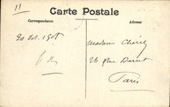 POSTAL Amberes de la VENDIMIA el lago del parque