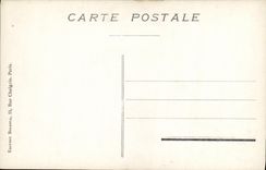 VINTAGE POSTCARD Rue of the station has Herve close to Liege Miltiaria