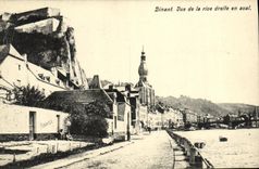 VINTAGE POSTCARD Dining Seen Right Bank downstream