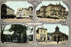 VINTAGE POSTCARD Spa