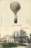 VINTAGE POSTCARD Verviers Balloon Dirigeale Garden of the harmony Balloon