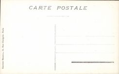 VINTAGE POSTCARD Leuwen the street of Paris militaria