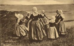 CPA Danses d'enfants Belgique Folklore 