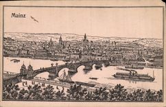 VINTAGE POSTCARD Mzinz